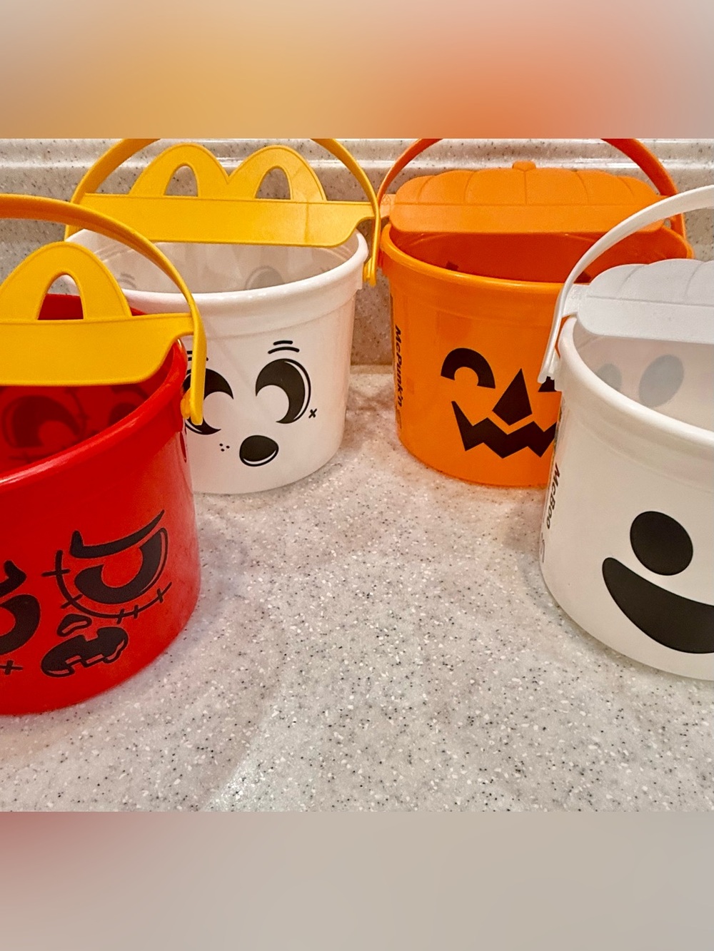 4 McDonald’s Halloween Buckets